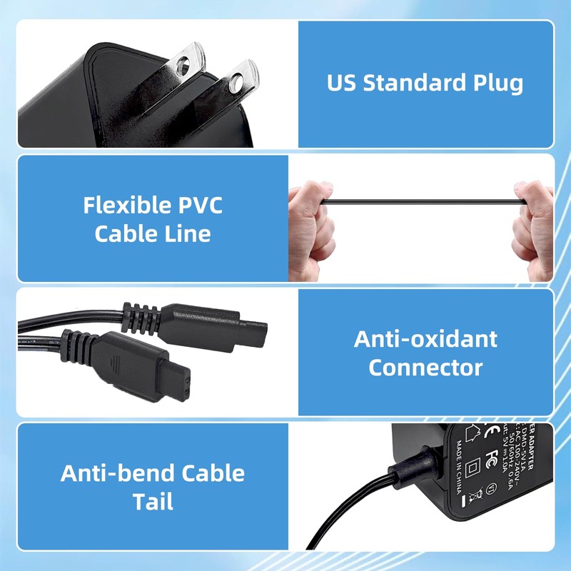 Fesasn 5V Dog Trainer Collar Charger for SD-425X Family &