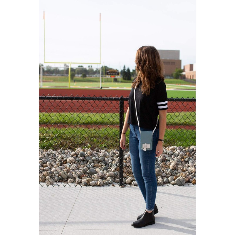 K. Carroll Accessories Harper Crossbody - Light Blue/White