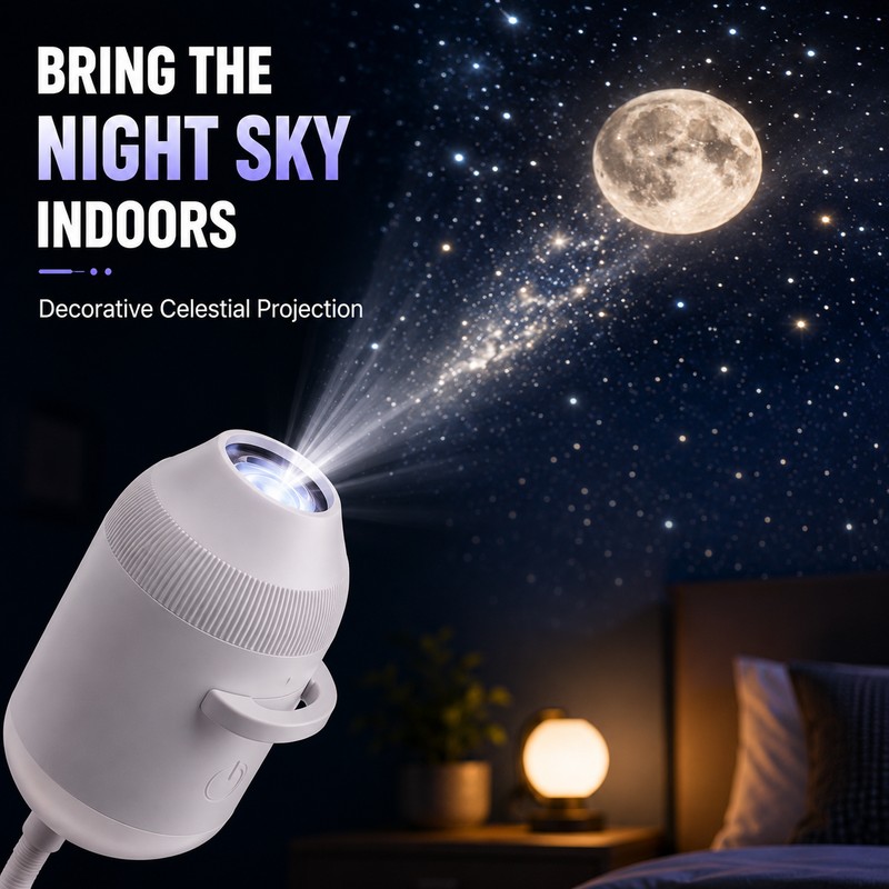 24 Films USB Starry Sky Projector for Room & Car