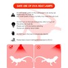 Flaspar 100W Reptile RED Heat Lamp Bulbs, Reptile & Amphibian
