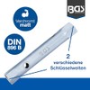 BGS technic 1218 - Juego de llaves de tubo (8