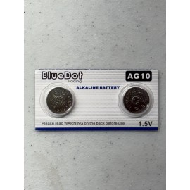 2 Pack AG10 389A Watch Battery LR1130 390 189 L1131 LR54 D389 Alkaline Button
