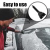 1 Piece Black Car Snow Scraper, Car Windshield Ice Scraper,