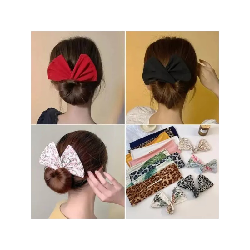 Maker 메이커 와이어머리끈 올림머리 5초 당고머리 똥머리끈 와이어헤어밴드 트렌드 똥머리