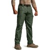 CQR Men's Tactical Pants, Water Resistant Ripstop Cargo Pants, Lightweight