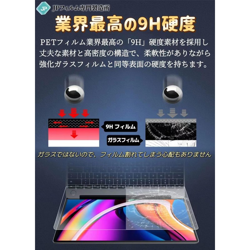 16 Inch 16:9 Compatible Blue Light Cutting Film Ultra Transparent