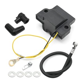 ZUDKSUY 18-5176 Ignition Coil fit Replacement for Johnson Evinrude 582366 583737 584561 9.9 15 Hp 1977-1984 WSM C