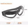 Truper Goggles De Seguridad Ultra Ligeros Antiempaño Truper GOT-L Codigo