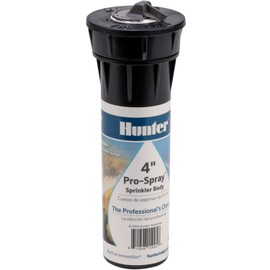 Hunter Industries RTL2001PROS04 Hunter Pro 4" Pop-up Sprinkler Spray, Black