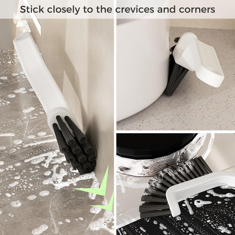 WVSAFV Kitchen Scrub Brush, Angle Cleaning Brush, Right Angle Scrub