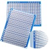 YUNGUI 6PCS Solderable Breadboard,824 Holes 70x90x1.6mm PCB Board for DIY