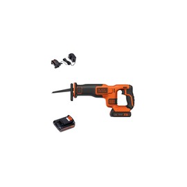 BLACK+DECKER 20V MAX* Cordless Reciprocating Saw Kit (BDCR20C)