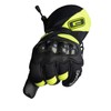 G-Mac Pilot Evo CE Thermal Waterproof Motorcycle Gloves (Black, Yellow,