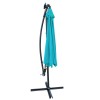 10 ft Outdoor Solar Powered LED Lighted Patio Umbrella Waterproof