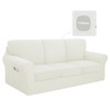 Easy-Going 7 Pieces Stretch Couch Cover Washable Sofa Cover Set