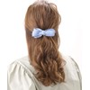 Vingtaine H7554-LBL- Dungaree Dungaree Denim Hair Clip, Hair Accessories, Stylish