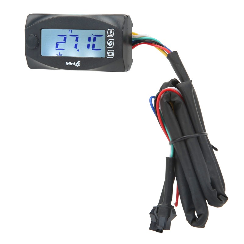Motorcycle Digital Display 4 in 1 Thermometer Oil Engine Temperature