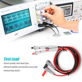 20-in-1 Multimeter Measuring Cable Set, Walfront P1503D Multimeter Measuring Leads with Crocodile Clamps Replacement Bare Measuring Tips Set Professional Multimeter Accessories