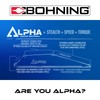 Bohning Alpha AR 1250 Vane, 2.8", Blue, 36pk
