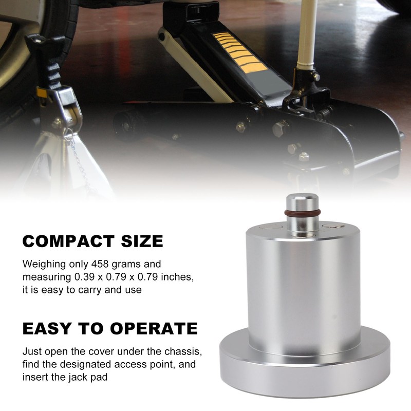 Floor Jack Lifting Pad Lift Point Adapter Aluminium Alloy Jack