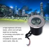 Buried Light Waterproof Warm Light Stainless Steel LED Landscape Light