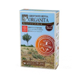 Green Note Henna Organita, Deep Brown, 3.5 oz (100 g)
