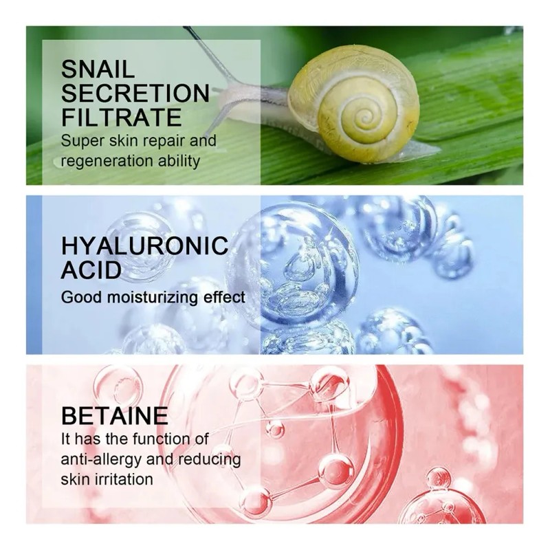 Crema Hialurónica Hialurónica Hidratante Caracol Facial