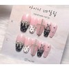 [In-Store Special Discount]Y2K Blackpink Dot Gyaru Handmade Nail Tips -