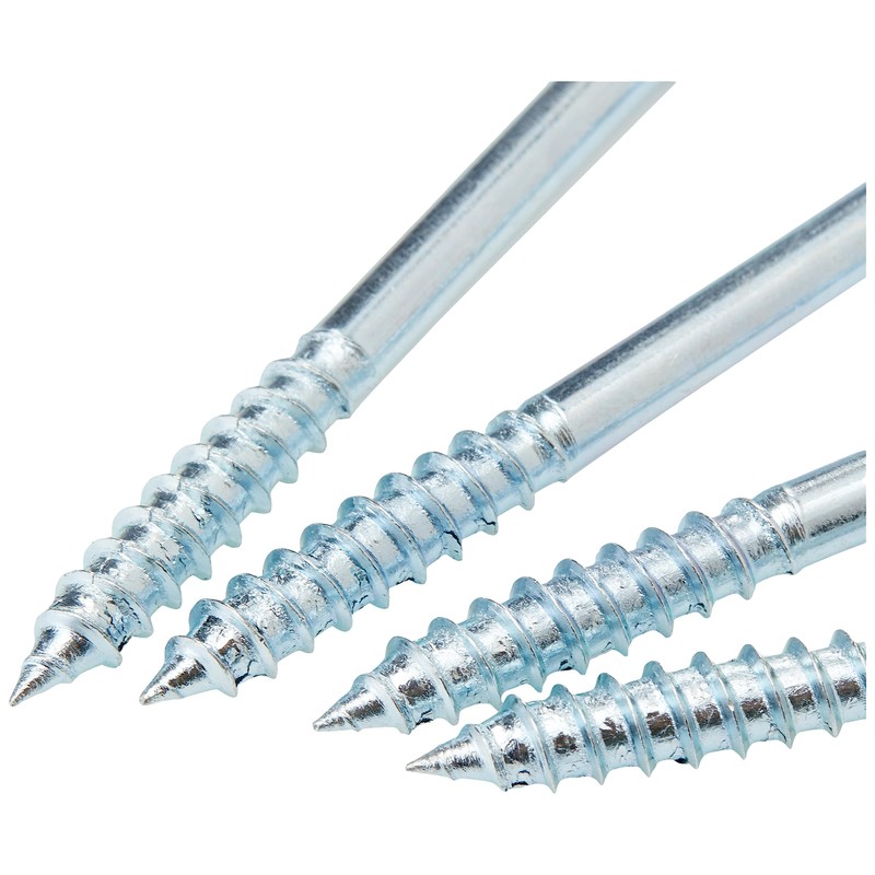 Merriway BH04760 (50 Pcs) Screw-In Vine Eye, 75mm (3 inch)