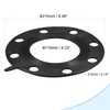 MECCANIXITY Rubber Flange Gasket Full Face for 4 Inch DN100
