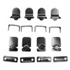 Metal Hooks & Eyes Closure Hook and Bar Fastening No