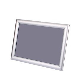 A4 Aluminium Snap Picture Frame with Anti PVC Cover, Waterproof, Poster Holder Clip Aluminium Frame, A4 Picture Frame, Wall Mounting Options Available