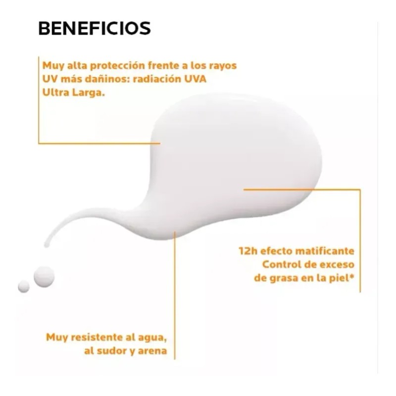 La Roche Posay Bloqueador Solar Fps50+control Grasa Uvmune