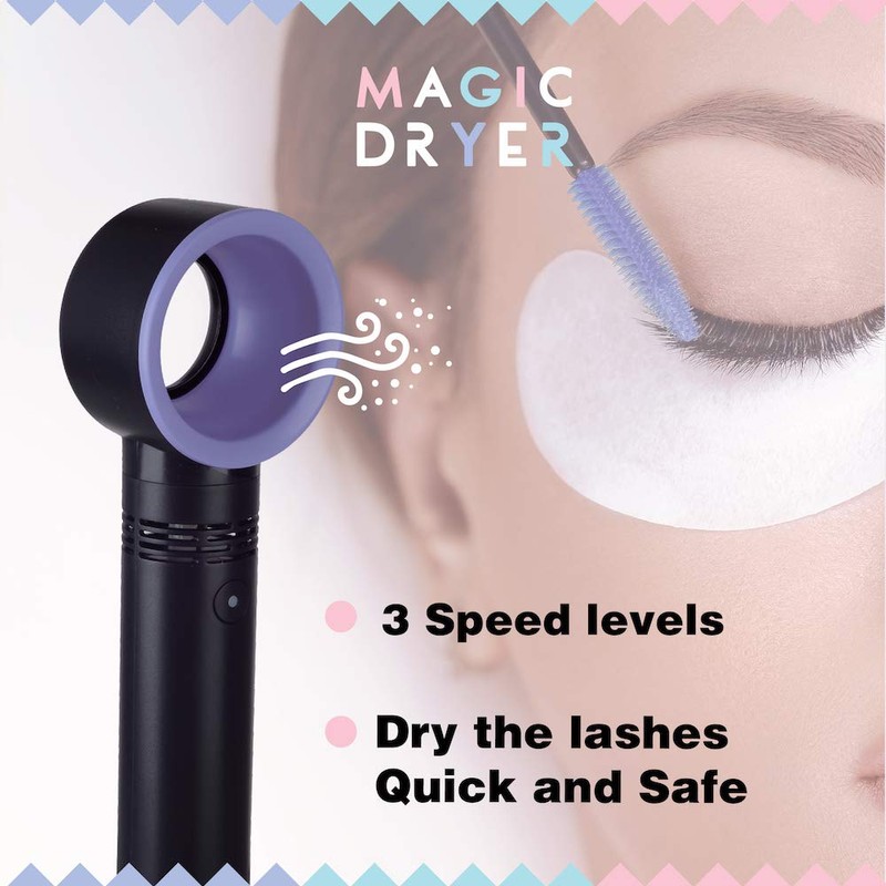 Lyon Lash Portable USB Rechargeable Bladeless Mini Fan/Air Conditioning Blower/Handheld