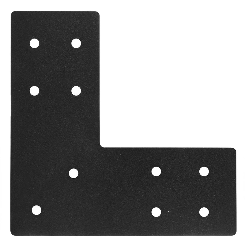 heneng 4 Pcs Flat Mending Plates for 4x4 Post, L