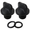 2 Pack R0446000 Pool Pump Drain Plug with O-Ring Replacement