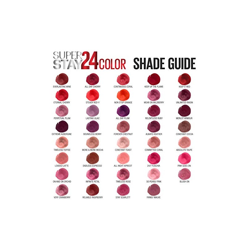 Maybelline New York Superstay 24 (labial líquido)