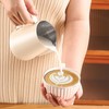 Pull Flower Cup Stainless Steel Art Froth Cup Pointed Mouth