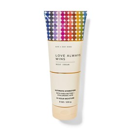 Love Always Wins Body Cream by Bāth - and - Bōdy - Wōrk- Ultimate Hydration with Shea Butter and Hyaluronic Acid | 24 Hour Moisture | 226g