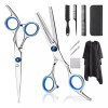 Tijeras de corte de pelo profesional Kit De Tijeras De