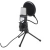 Gaming USB Microphone, Gaming Mic with RGB Light, Wired Condenser