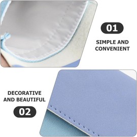 Bolsa de Almacenamiento para Toallas Sanitarias Portátil de Pu 2 Piezas, Organizador Delicado y Compacto Adecuado para Uso Femenino Diario