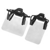 Shooting Glasses Blinders, 2PCS Resin Archery Glasses Clip Occluders Lightweight