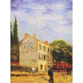 Retrospect Group Van Gogh in Asnieres Note Card Set of 16 Blank Note Cards with Envelopes