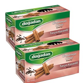 2 x Dogadan cinnamon clove herbal tea