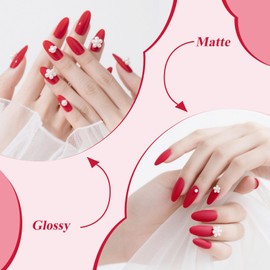 Artdone Gel Nail Polish Hema-free Solid Color Red For All Seasons Neutral Soak Off LED Lamp Needed For Manicure Nail Art