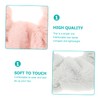 Gatuida 4pcs Plush Hair Ties for Women Soft Delicate Ponytail