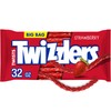 TWIZZLERS Twists Strawberry Flavored Licorice Style, Chewy Candy Big Bag,