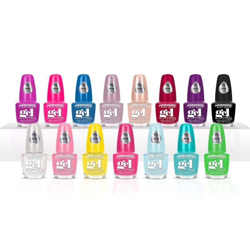 L.A. COLORS Color Craze Nail Polish, Jewel Tone CNP447