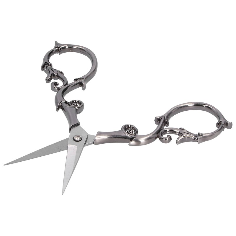Retro Scissors Stainless Steel Gourd Shape DIY Vintage Small Embroidery